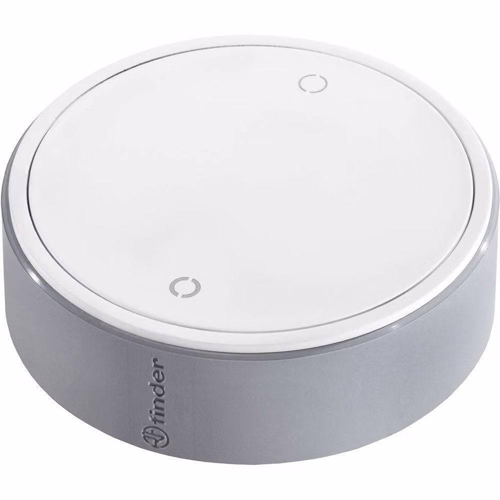 FINDER BEYON Pulsante wireless a 2 canali bianco