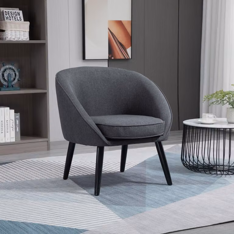 Poltrona massaggiante - Poltrona girevole - Poltrona elettrica - Fauteuil - Rivestita in ecopelle nera