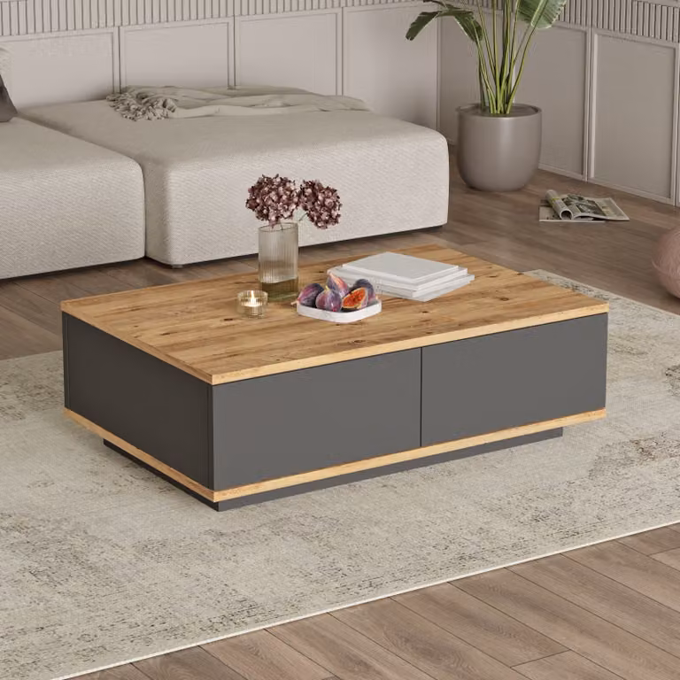 Skye Decor, FR14-AA, tavolini, pino atlantico, 90 x 28,6 x 60 cm