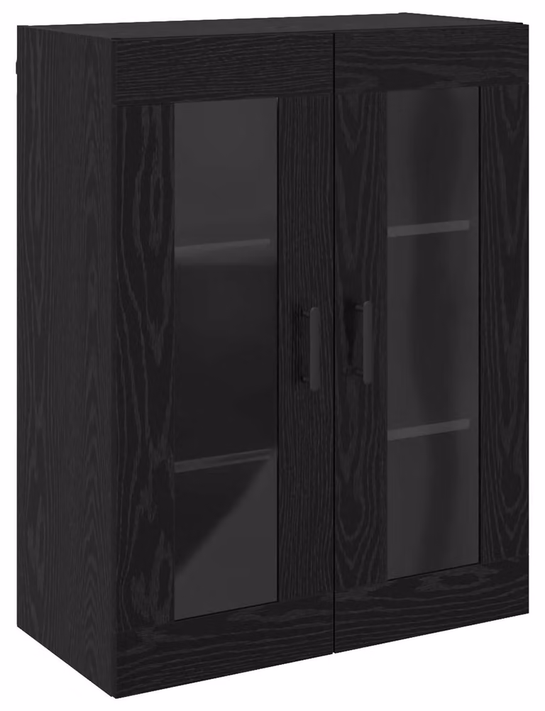 Credenza Rovere Nero 69,5 x 34 x 90 cm Legno multistrato