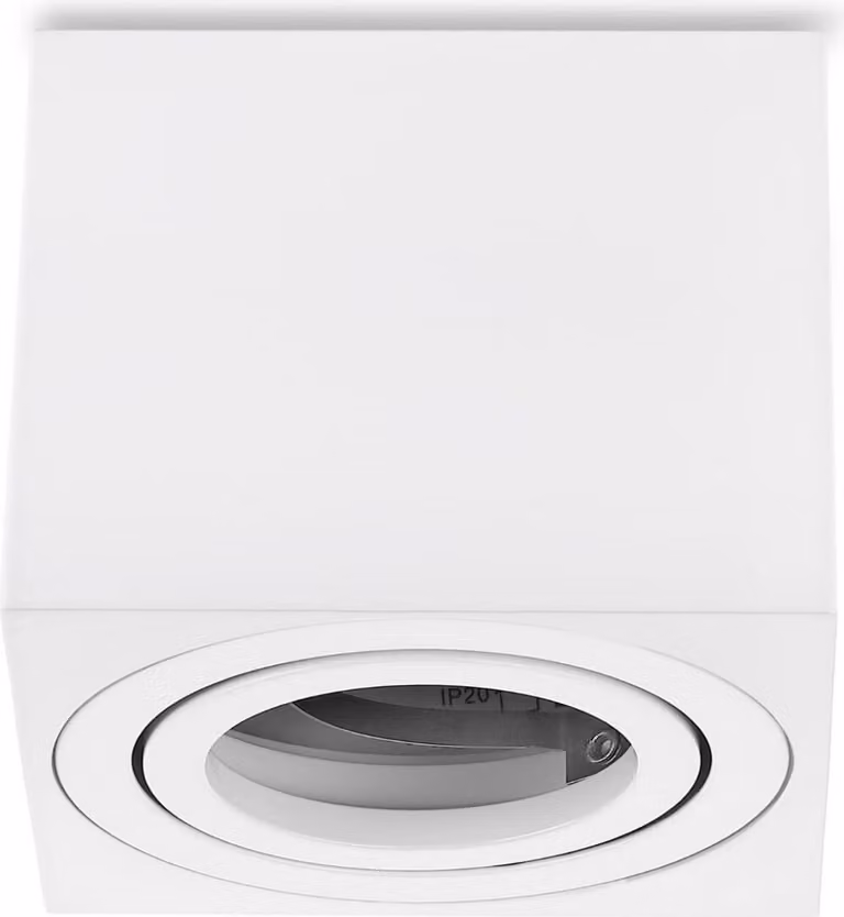Faretto Sweet LED da incasso piatto angolare bianco in alluminio 230V
