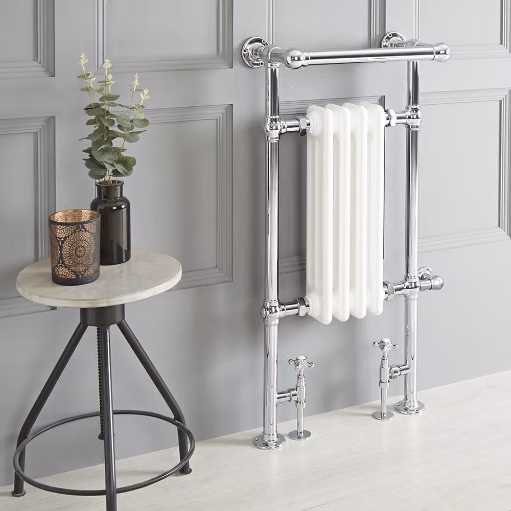 Scaldalviette Misto Bianco Elizabeth - 930 x 450mm - Scelta di Termostati