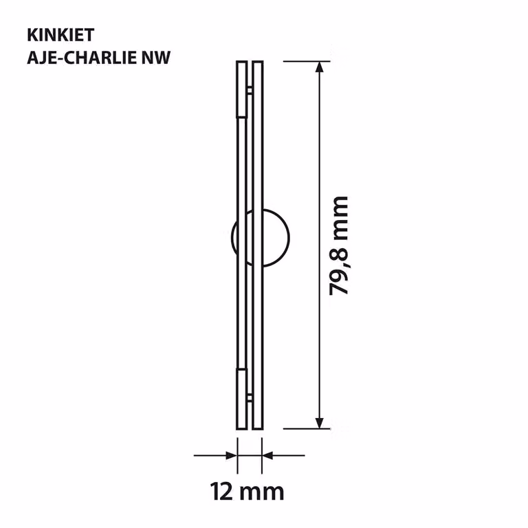 Activejet Lampada da parete a LED AJE-CHARLIE NW