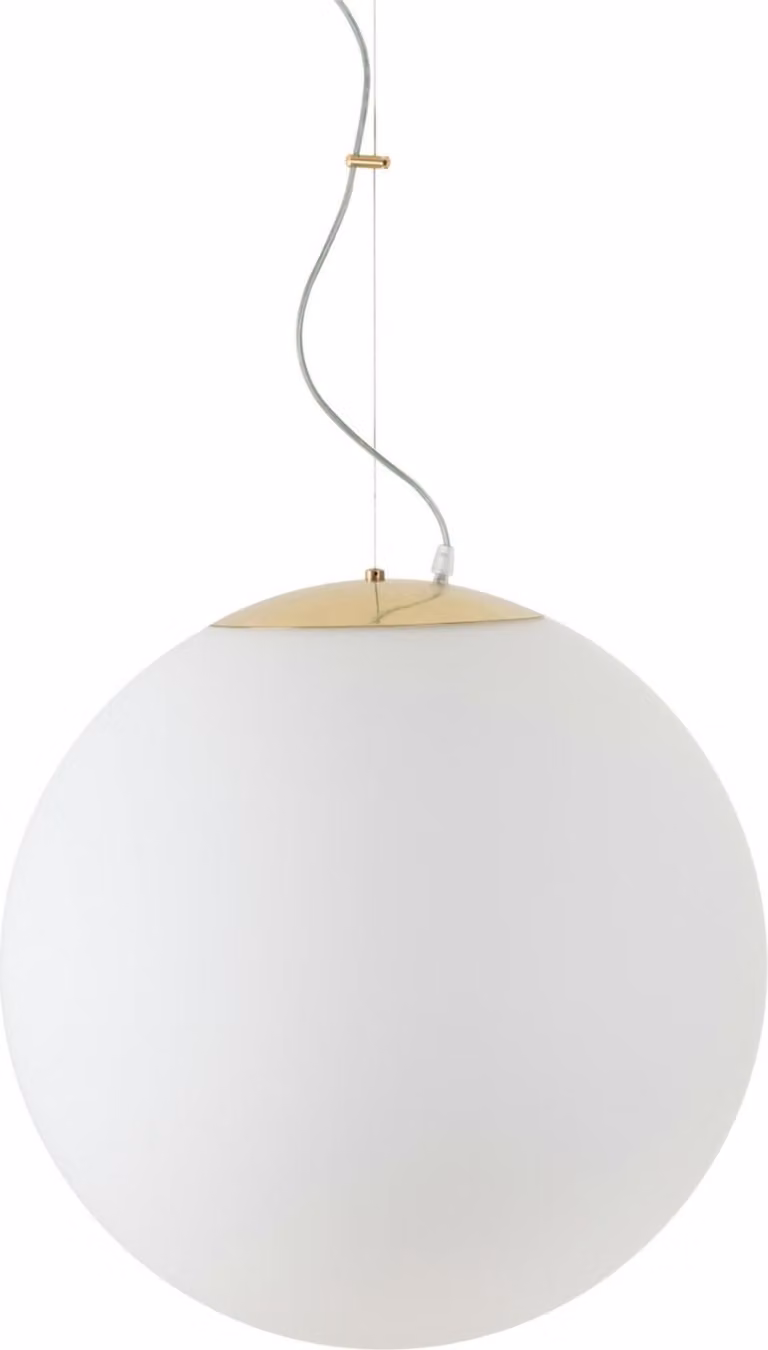 OSMONT ISI70783 ISIS L4 PM-M HP apparecchio a sospensione in plastica ottone lucido / bianco IP40 4000 K 59W LED
