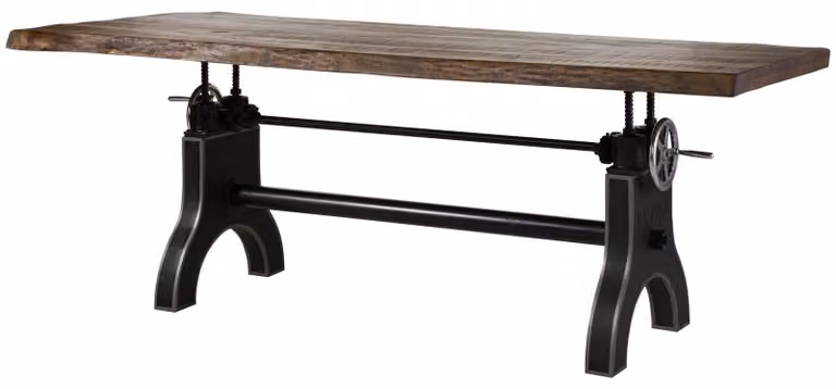 MASSIVMOEBEL24 | tavolo da pranzo in legno di Mango 220x100x80-101 mango naturale oliato MANCHESTER #103