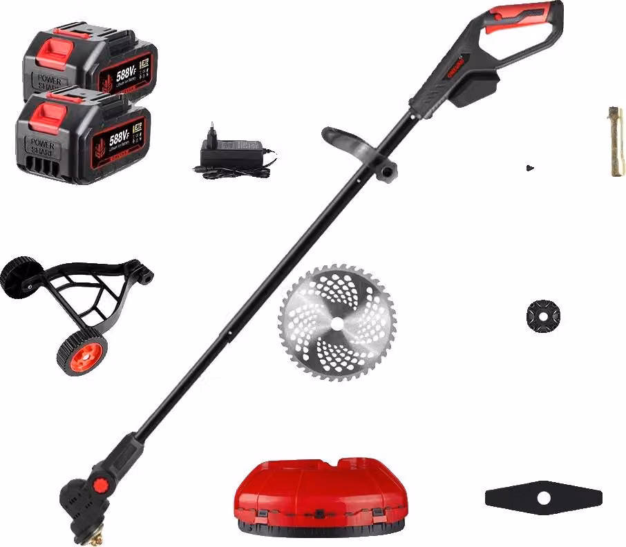 Rasaerba, motore brushless, altezza regolabile, set di 2 batterie