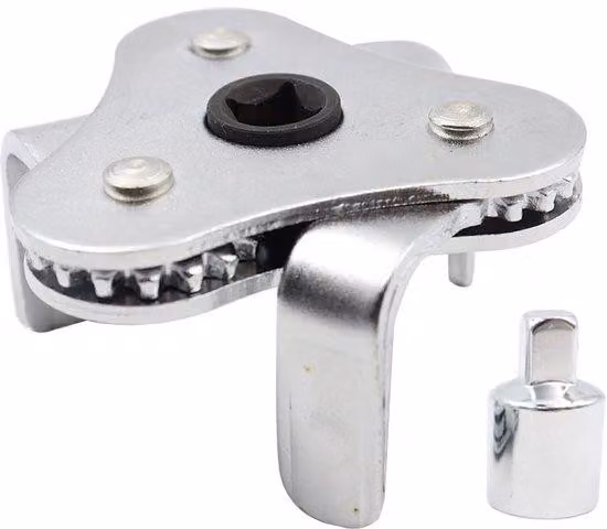 Chiave universale per filtri dell'olio - Heavy Duty - A 3 bracci - Regolabile