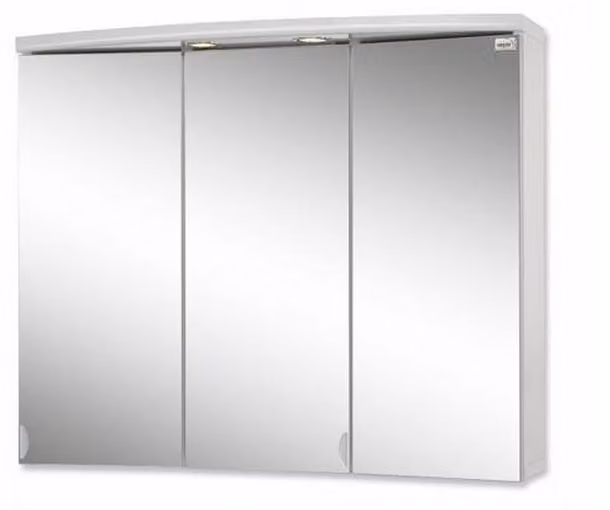 Armadio a specchio Jokey Ancona led bianco 211313110-0110