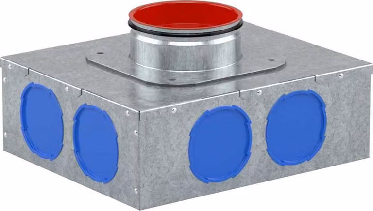 Distributore/collettore Kermi x-well VMR 1 DN125 per tubi circolari