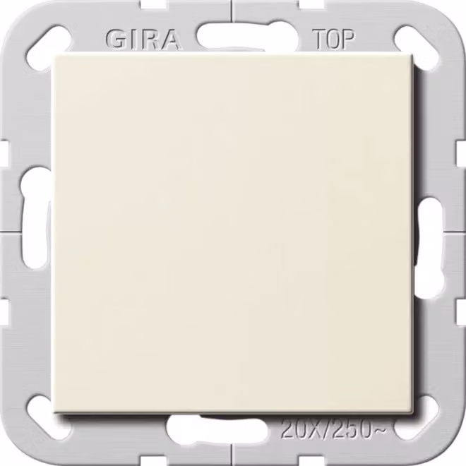 Gira 283601 Interruttore a bilanciere Off 20 A Sistema 55 Bianco crema