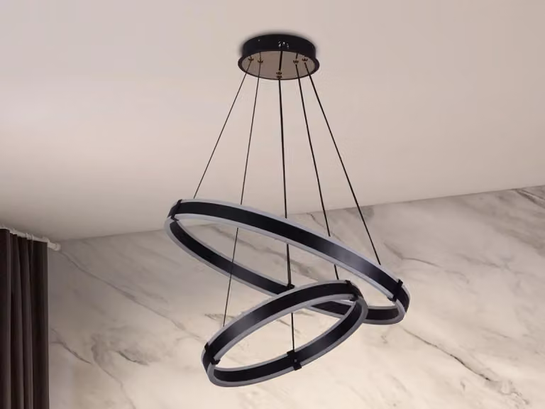 Lampada a sospensione a LED con telecomando, 140W - J4339/B