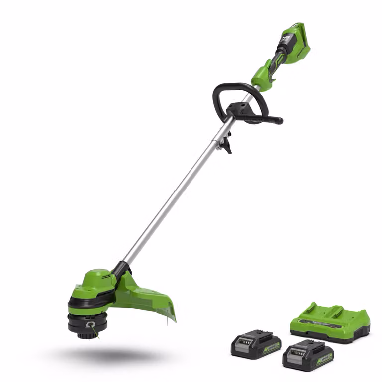 Greenworks Tools EU 48V (24V x 2) Tagliabordi 33cm - 2x 2Ah Batterie
