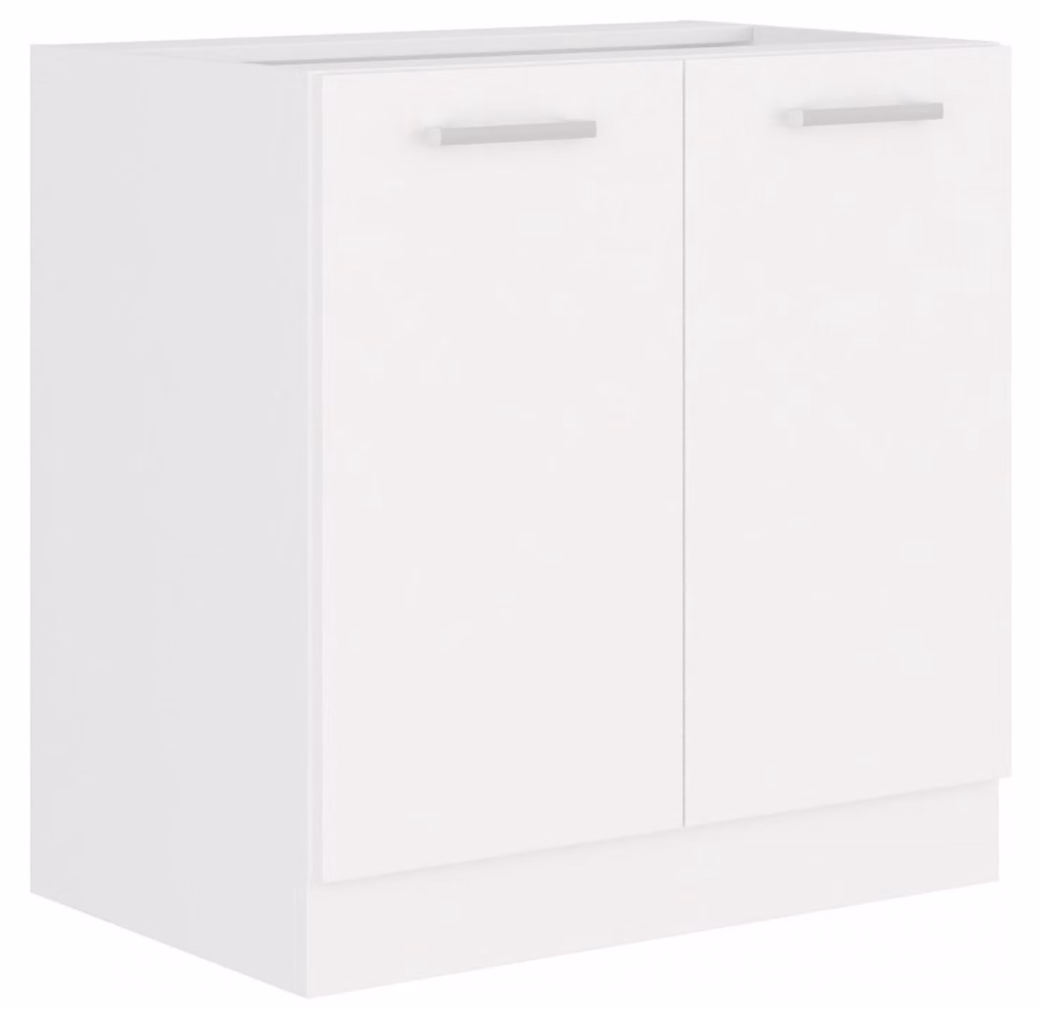 EKO White Mobile base 80 Bianco opaco Angolo cottura Blocco cucina Cucina Cucina componibile