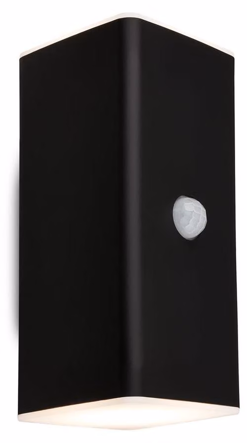 Briloner Kona Lampada da parete per esterni a LED, rilevatore di movimento, sensore crepuscolare, batteria ricaricabile