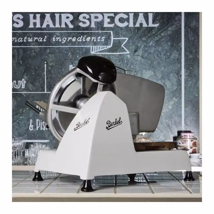 Affettatrice Elettrica Berkel Red Line 250 Bianco con Lama da 25 cm e Affilatoio Integrato – 2