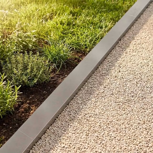 Profilo di copertura per giardino 20 pz 100 x 10 x 5 cm 8013046