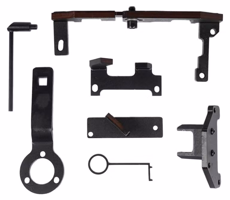 Kit di attrezzi per la sostituzione della cinghia di distribuzione - AP02 - 7 pezzi - Adatto per Citroën C3, C4, C-Elysée, DS3 e Peugeot 108, 208, 308, 2008 - 1.0/1.2 VTi