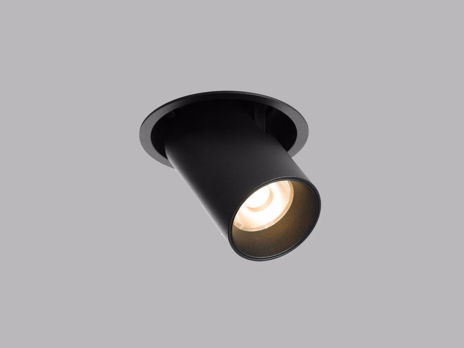 LED2 2252643DT HIDE, B DIM 20W 4000K da incasso nero