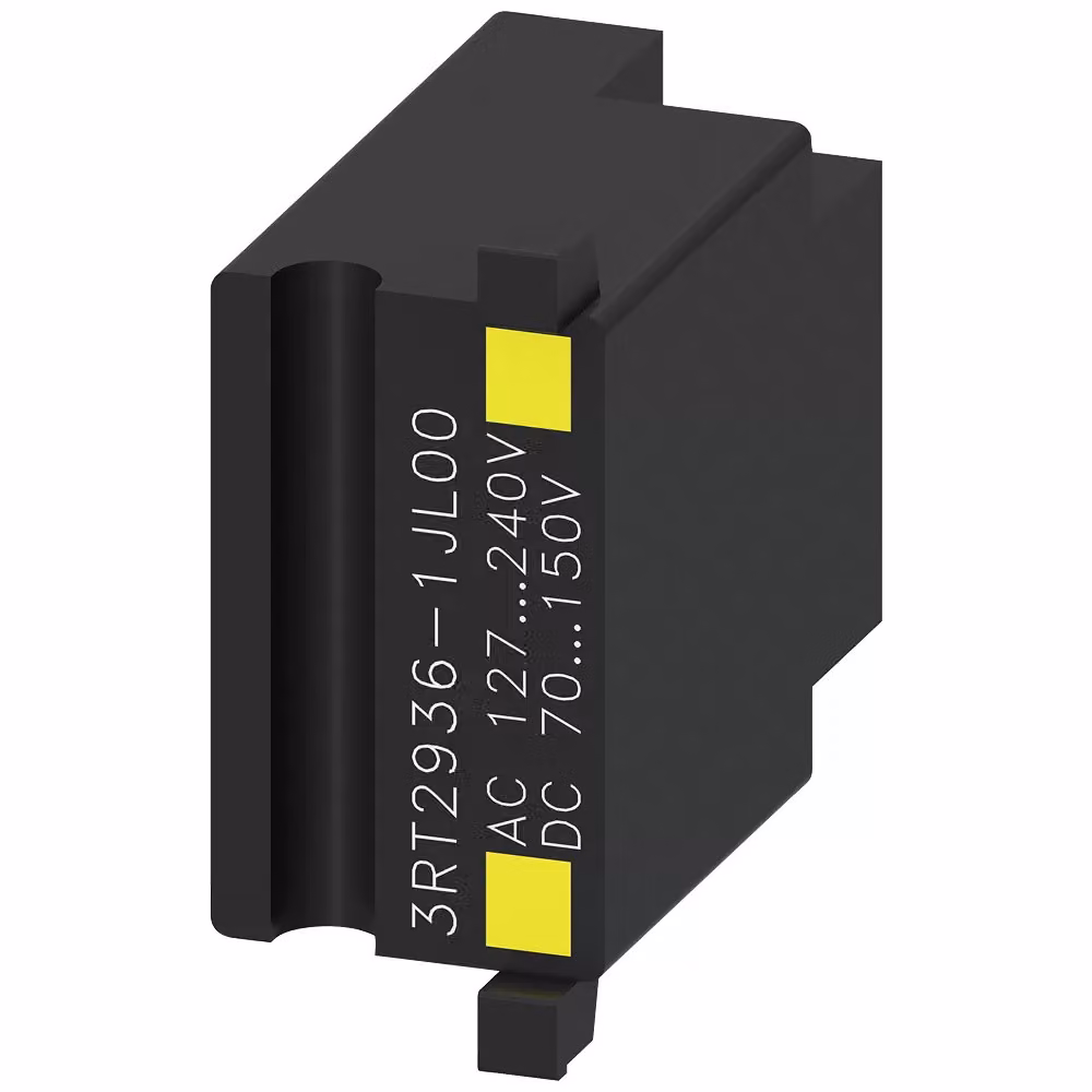 Limitatore di sovratensione Siemens, varistore con LED, CA 127-240 V, CC 70-150 V 3RT29361JL00