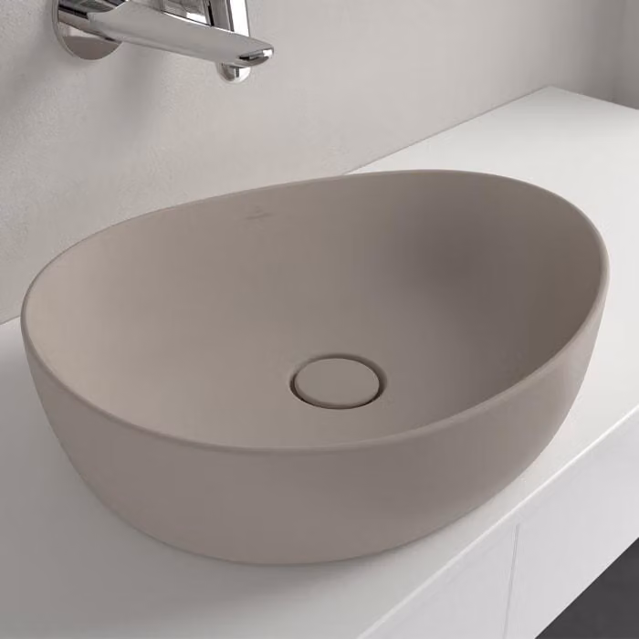 Villeroy & Boch 4A7351AM, lavabo da appoggio Antao, 510x400 mm