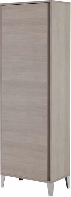 Colonna Bagno Armadio Portascope Mobiletto 1 Anta Feridras Colore: Rovere Chiaro