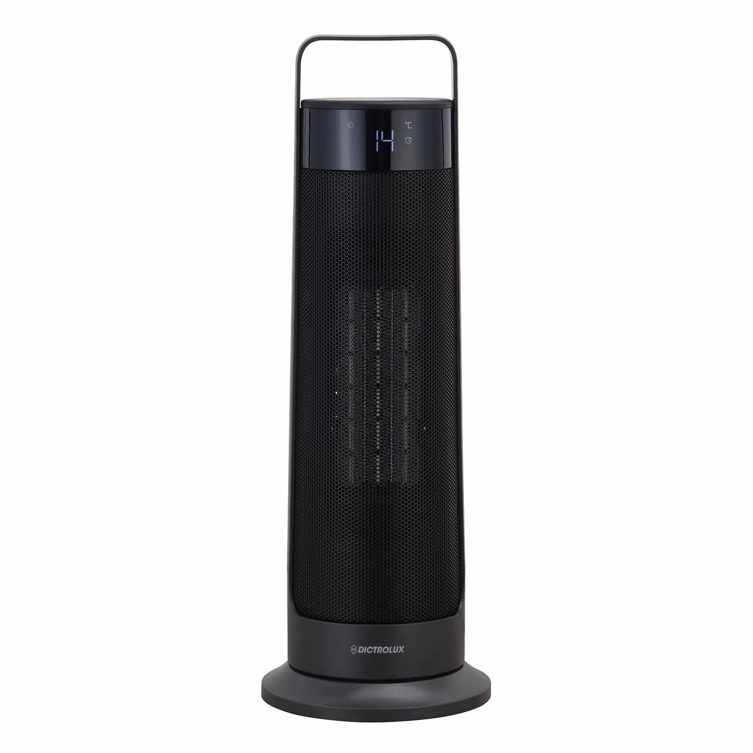 Termoventilatore a colonna in ceramica Dictrolux Black Arcadia 2000 Watt con telecomando e timer – 1
