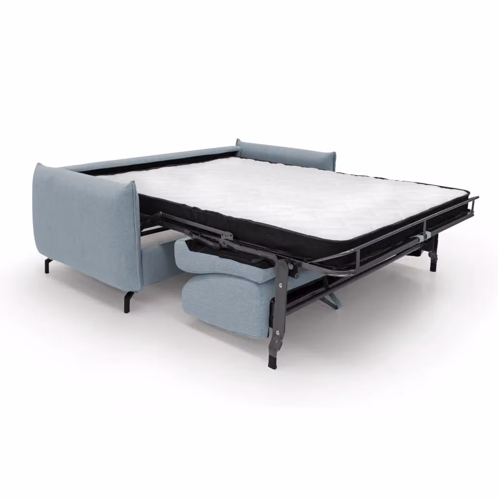 Scarlet Divano letto in tessuto misto cotone impermeabile carta da zucchero L: 215 cm, Materasso: 160 x 197 cm – 2