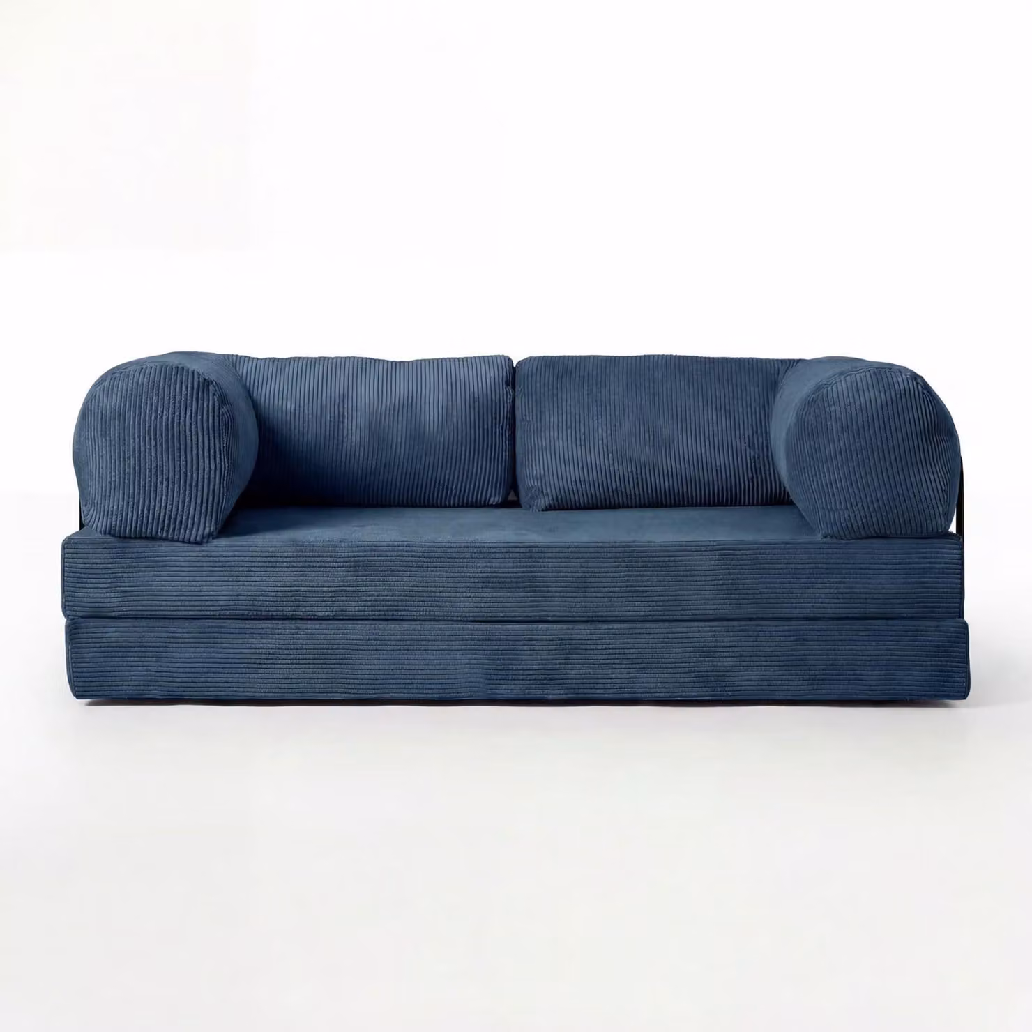 Divano a tre posti GITTA - blu
