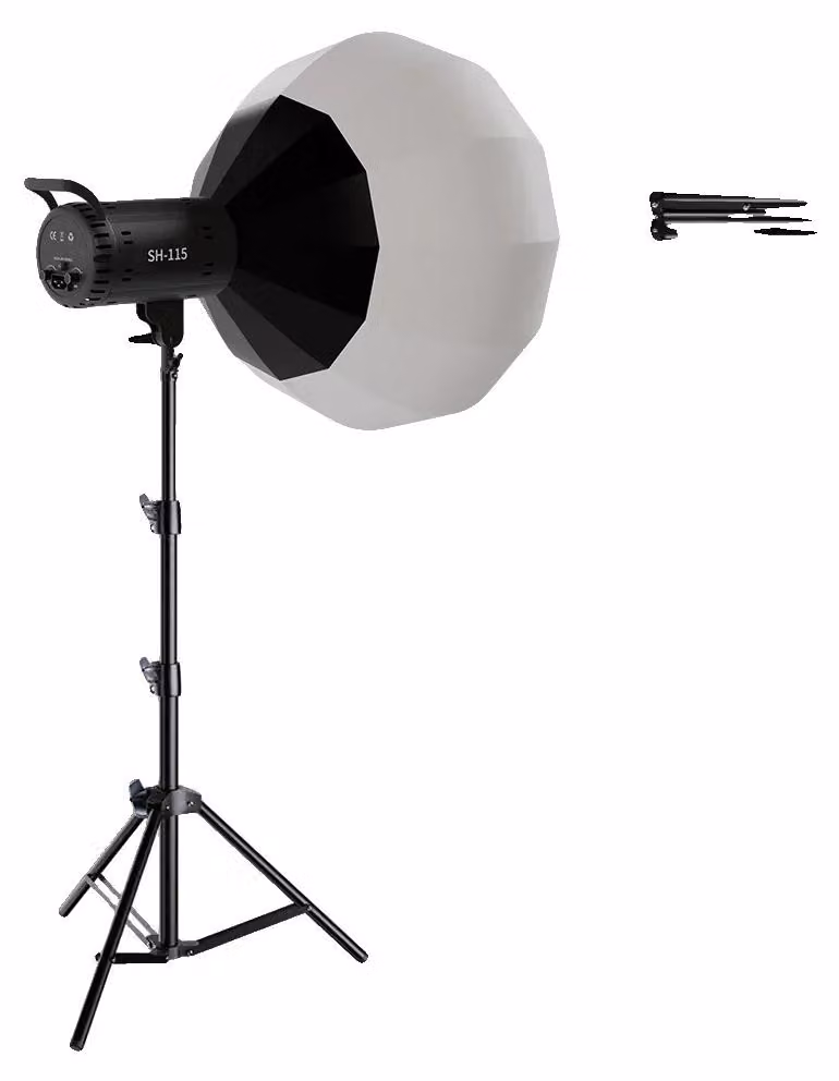 Set luci per fotografia, treppiede regolabile, illuminazione bicolore, SH-TYD-175-5