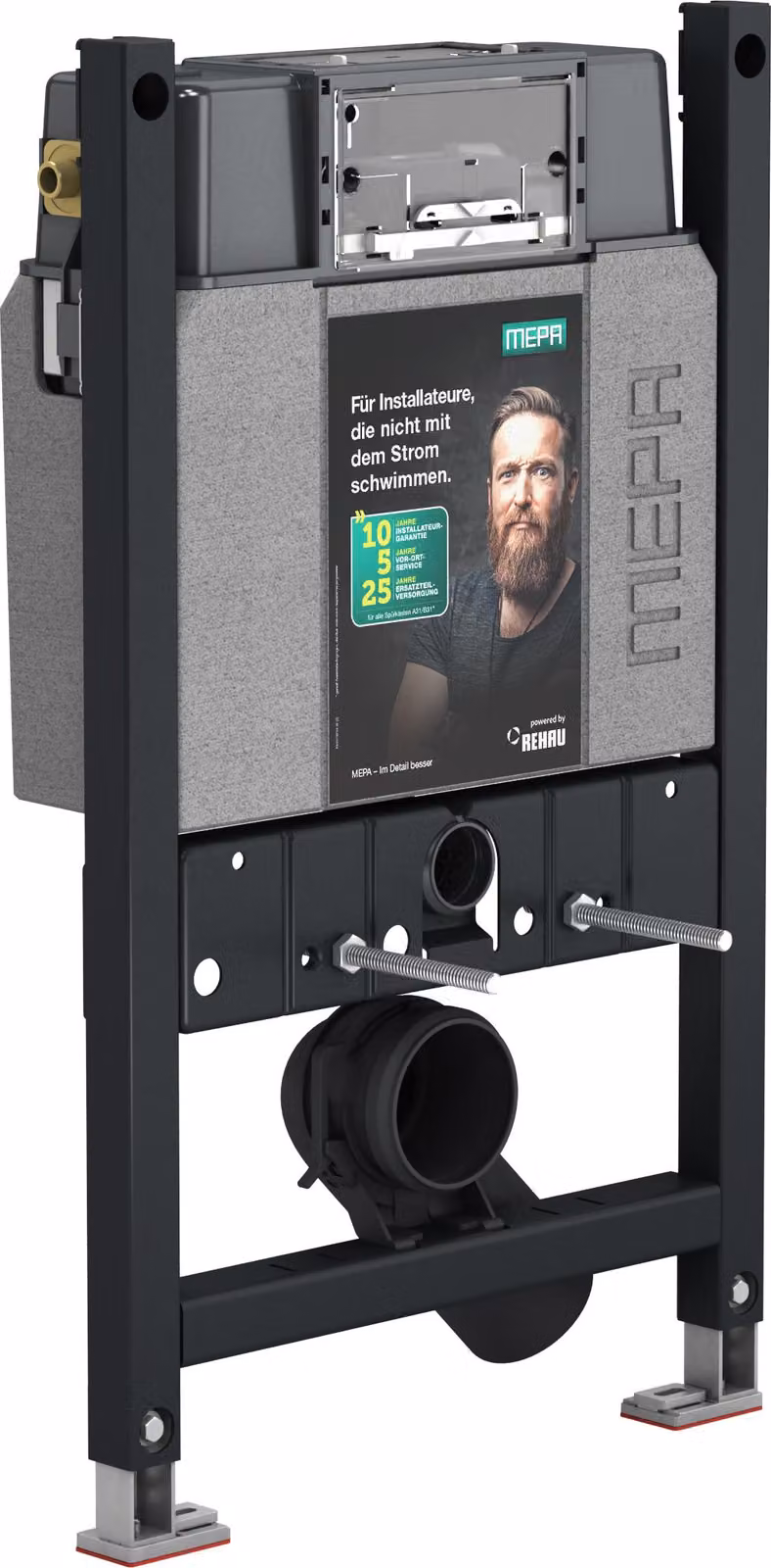 MEPAnextVIT Elemento WC SPK tipo B31 Altezza di montaggio del sistema 85