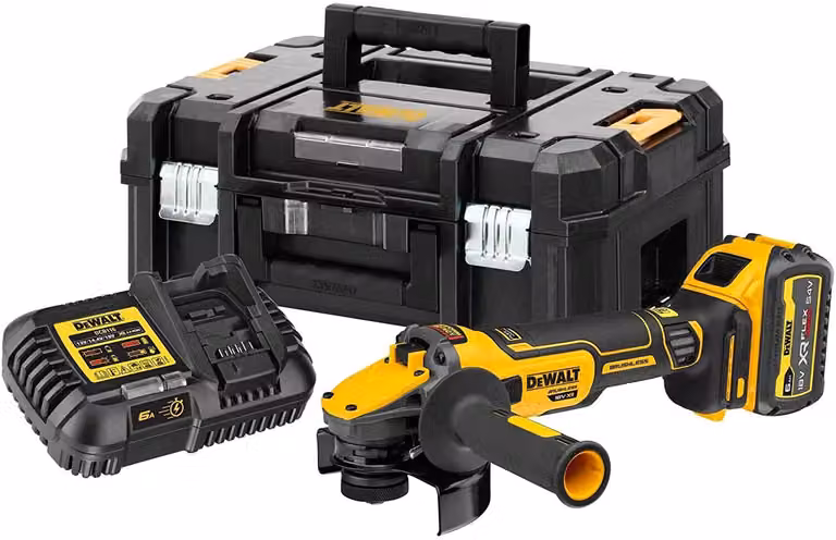 Dewalt DCG409T1-QW - Mini smerigliatrice senza spazzole XR 18V 125mm FLEXVOLT Advantage