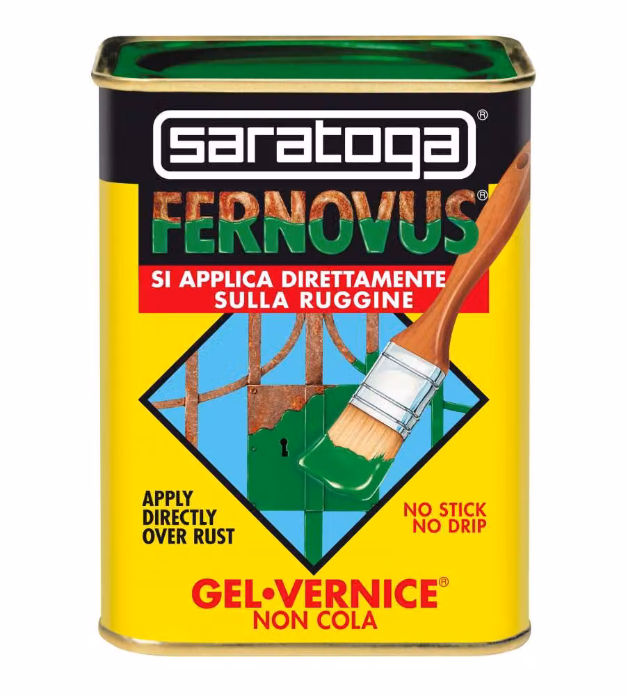 Saratoga Gel Antiruggine Fernovus Verde Opaco 750 ml