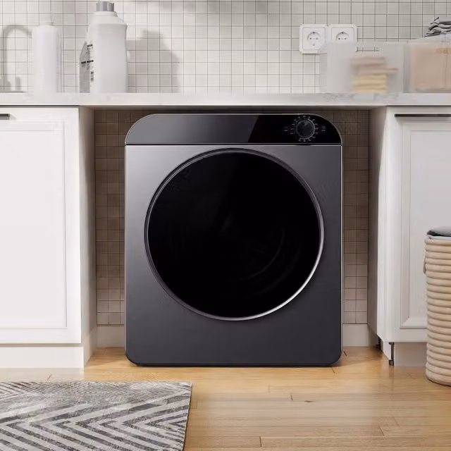Asciugatrice ad alta efficienza ¨C Minimal ¨C 3/5kg, 4 programmi, acciaio, montabile a parete o impilabile