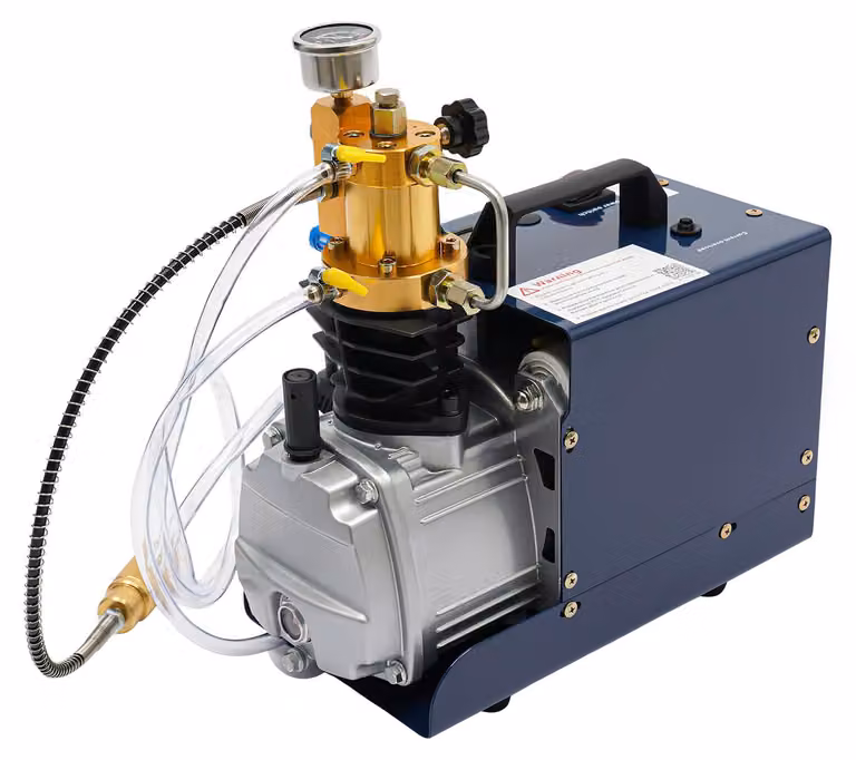 Compressore d'aria da 1800 W - Raffreddato a liquido - 2800 giri/min - Blu - Elettrico