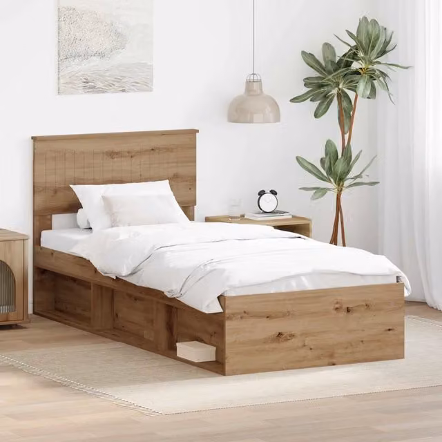 Struttura del letto Rovere Artigianale 90 x 200 cm 3410653
