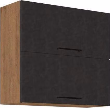 Mobile cucina superiore 80 cm ZHILAN - rovere lancillotto/matera