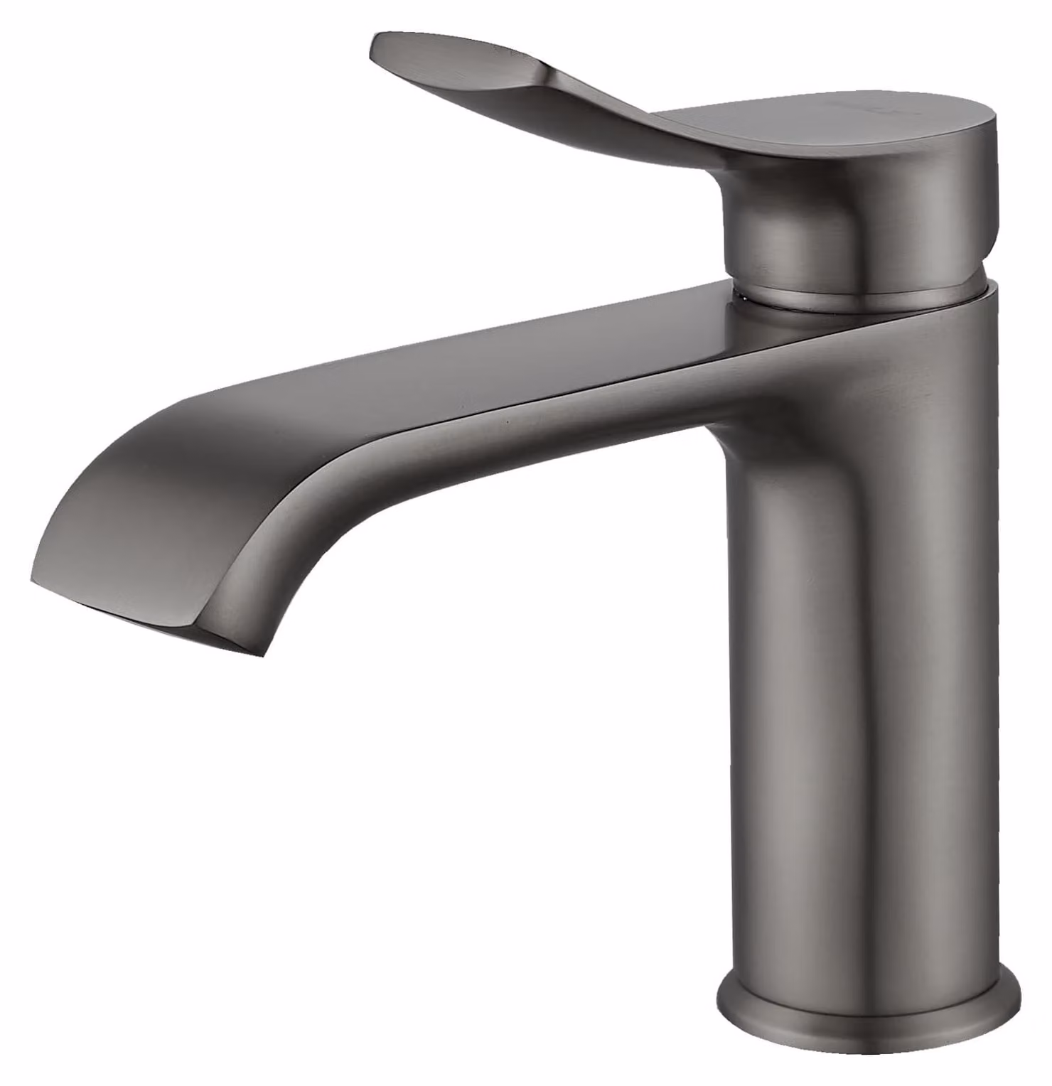 Omgoods - Miscelatore monocomando moderno per bagno, grigio