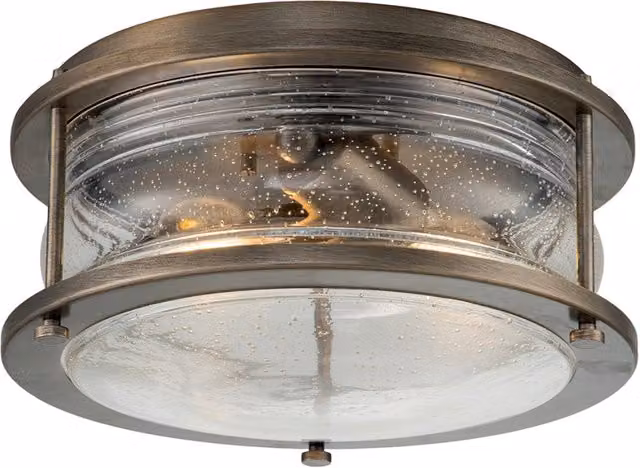 Plafoniera esterna Kichler Ashland Bay bronzo E27 60W