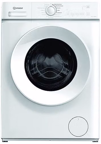 Lavatrice Indesit IMA 864 MY TIME IT a caricamento frontale, 8 kg, 1400 rpm, Classe A, Bianco, Profondità: 50,8 cm