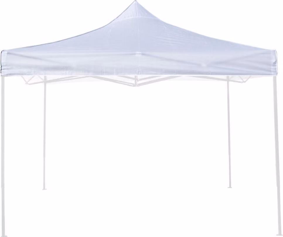 Telo tetto Bianco 2X2 impermeabile per ricambio gazebo richiudibile 49483