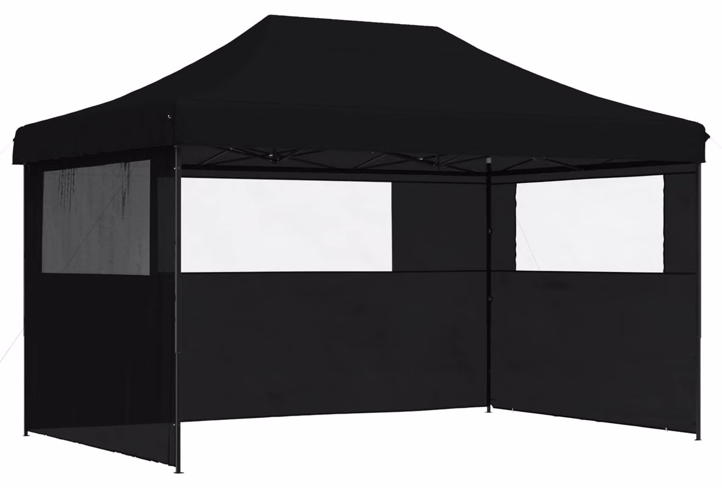 Tenda Party Nero 292 x 440 x 315 cm Tessuto Oxford