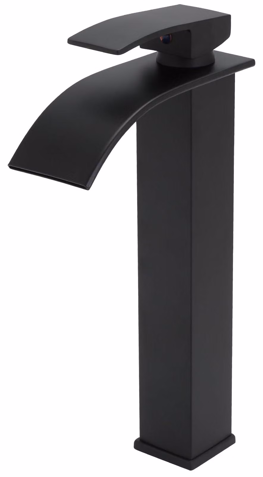 Miscelatore monocomando per lavabo, rubinetto per bagno, modello "Badarmatur Wasserfall Hoch"
