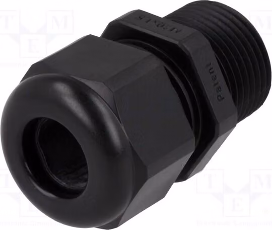 1 x Raccordo per cavo, sezione 1,5, con filettatura prolungata M20, grado di protezione IP68, serie HSK-L, attacco M20, colore RAL9005, codice prodotto 998