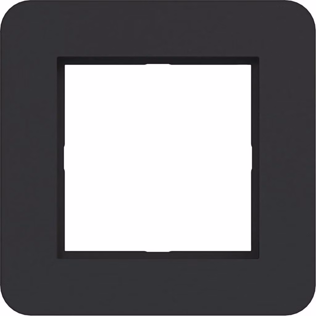 Hager HAG WAD9100BM Telaio singolo C.8 nero notte opaco