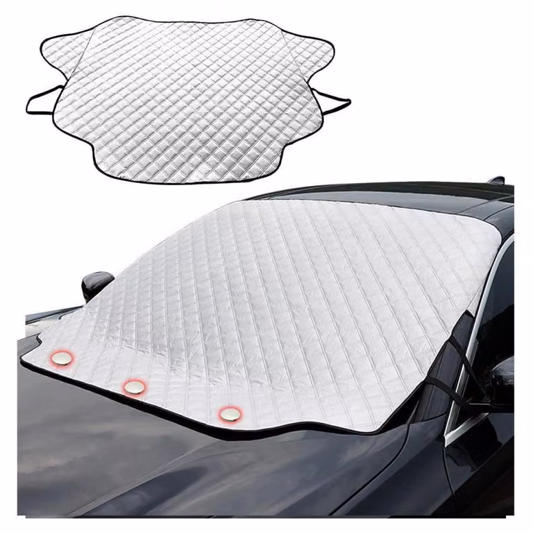 Copertura impermeabile pieghevole per parabrezza auto, protezione antigelo, dimensioni 190x126 cm