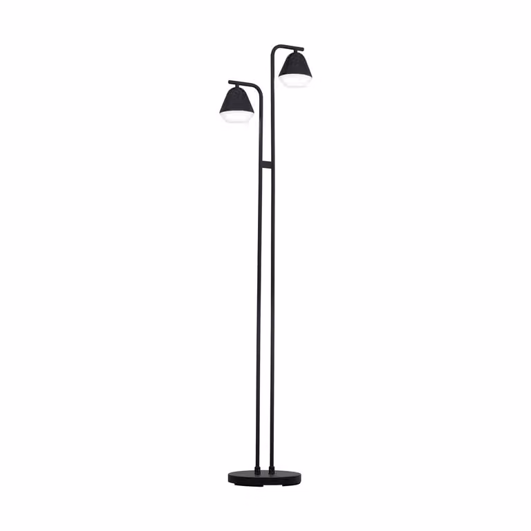EGLO 99036 Lampada da terra "PALBIETA" in plastica, trasparente, incl. lampadina