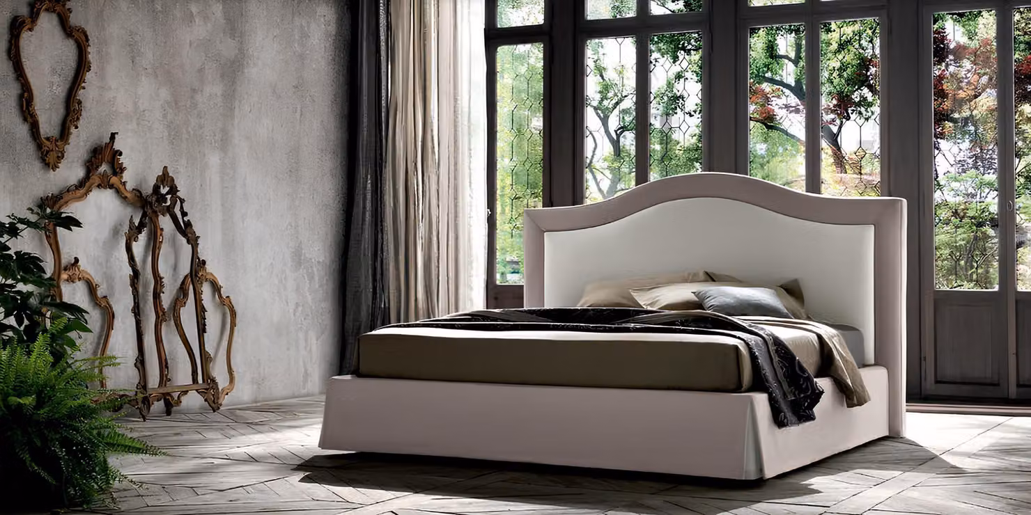 Bett Polster Design Luxus Doppel Hotel Ehe Schlaf Zimmer Textil 180x200cm Betten
