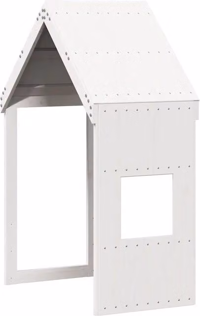 Tetto per Letto Bambini Bianco 55x99x139,5 Legno Massello Pino CFW3792485