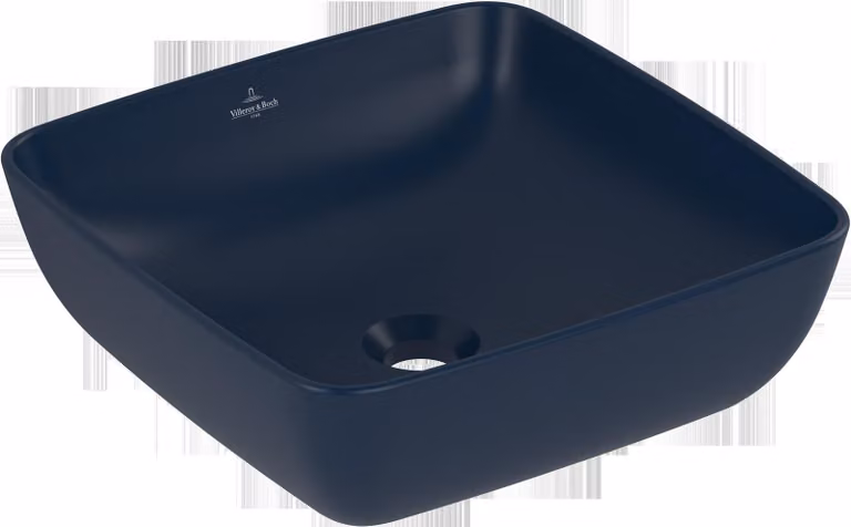 Villeroy & Boch Artis, lavabo à poser, carré, sans trop-plein, 410x410mm, 417841R6, 417841R6