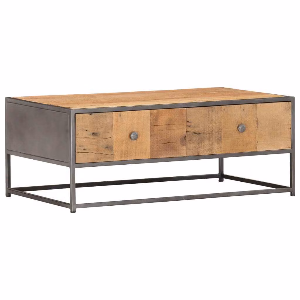 Maison Exclusive - Tavolino 90x50x35 cm in legno massello di recupero